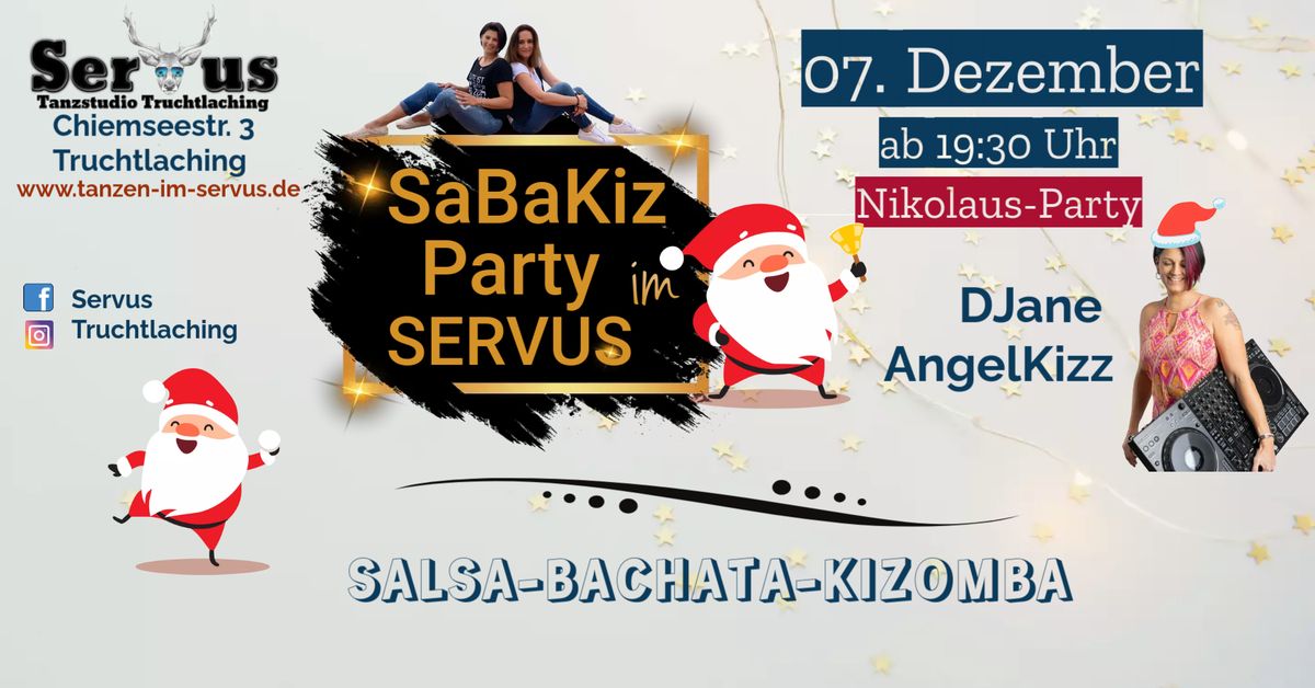 Salsa Bachata Kizomba Nikolaus-Party mit DJane AngelKizz