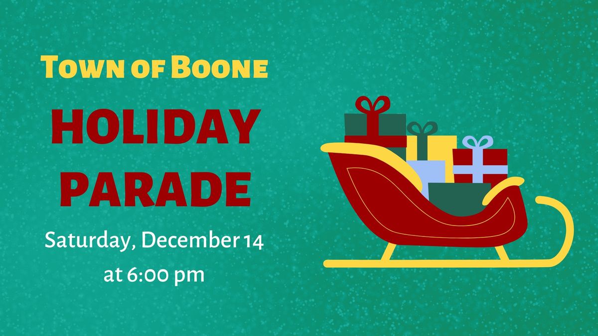 Boone Holiday Parade 2024