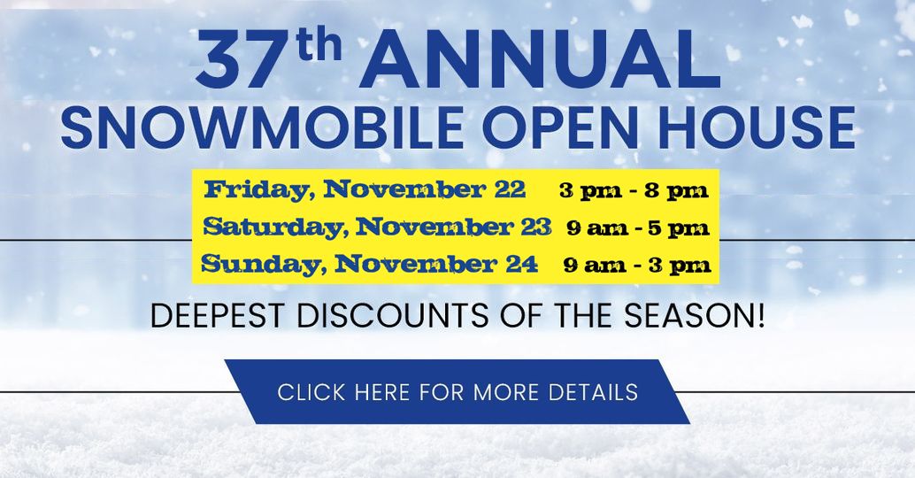 37th Annual Snowmobile Open House