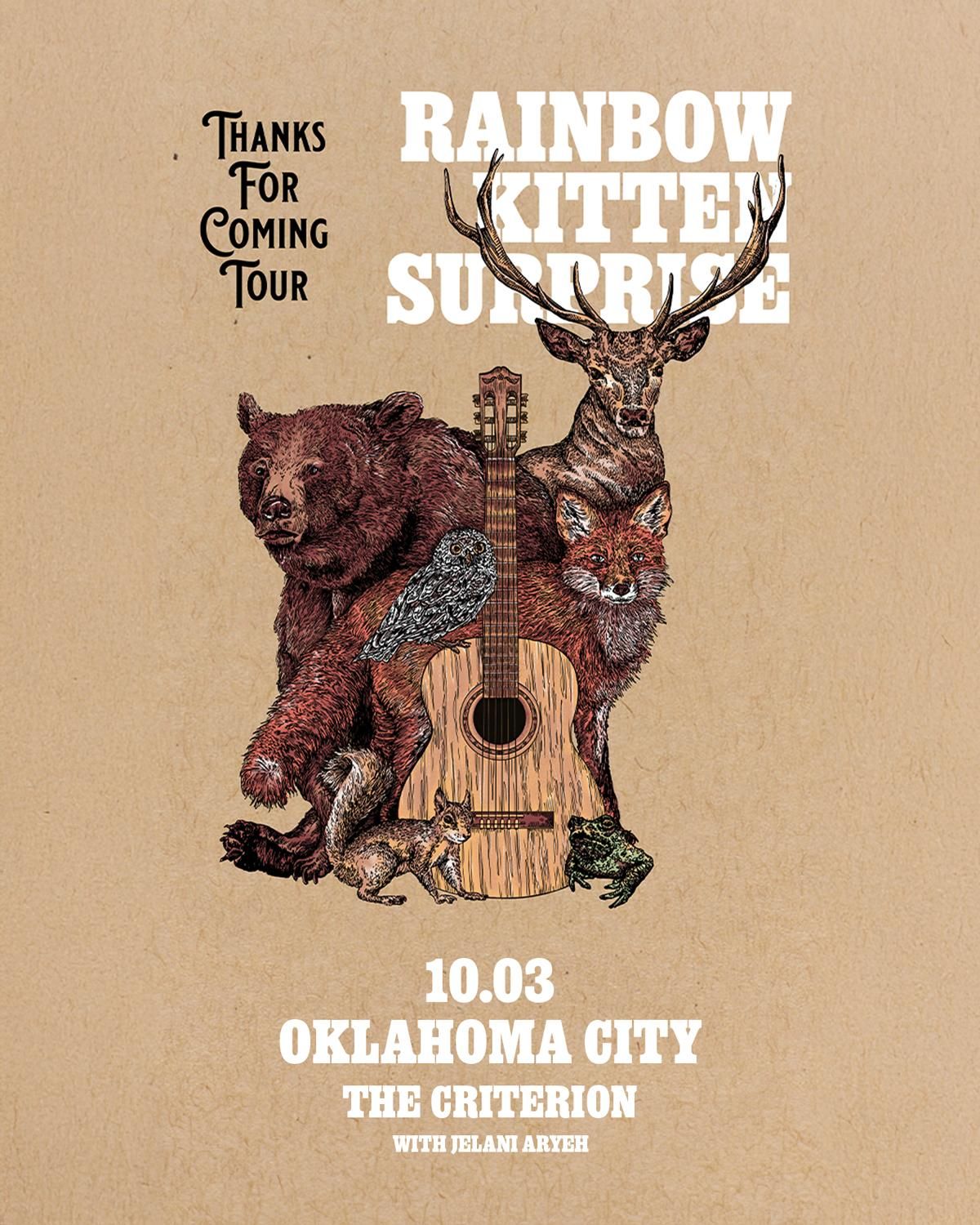 Rainbow Kitten Surprise: Thanks for Coming Tour in Oklahoma City