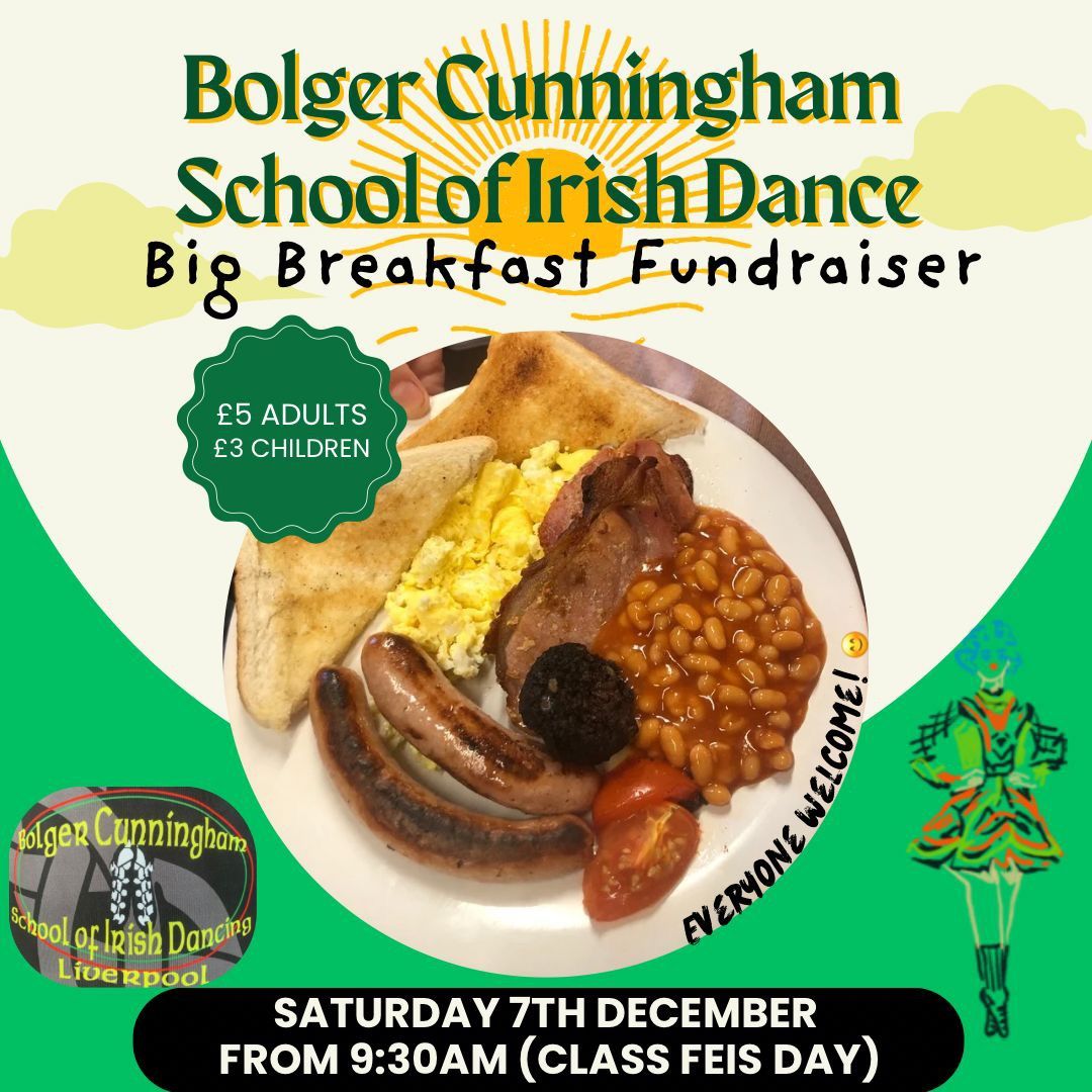 Bolger Cunningham School of Irish Dance Big Breakfast Fundraiser 