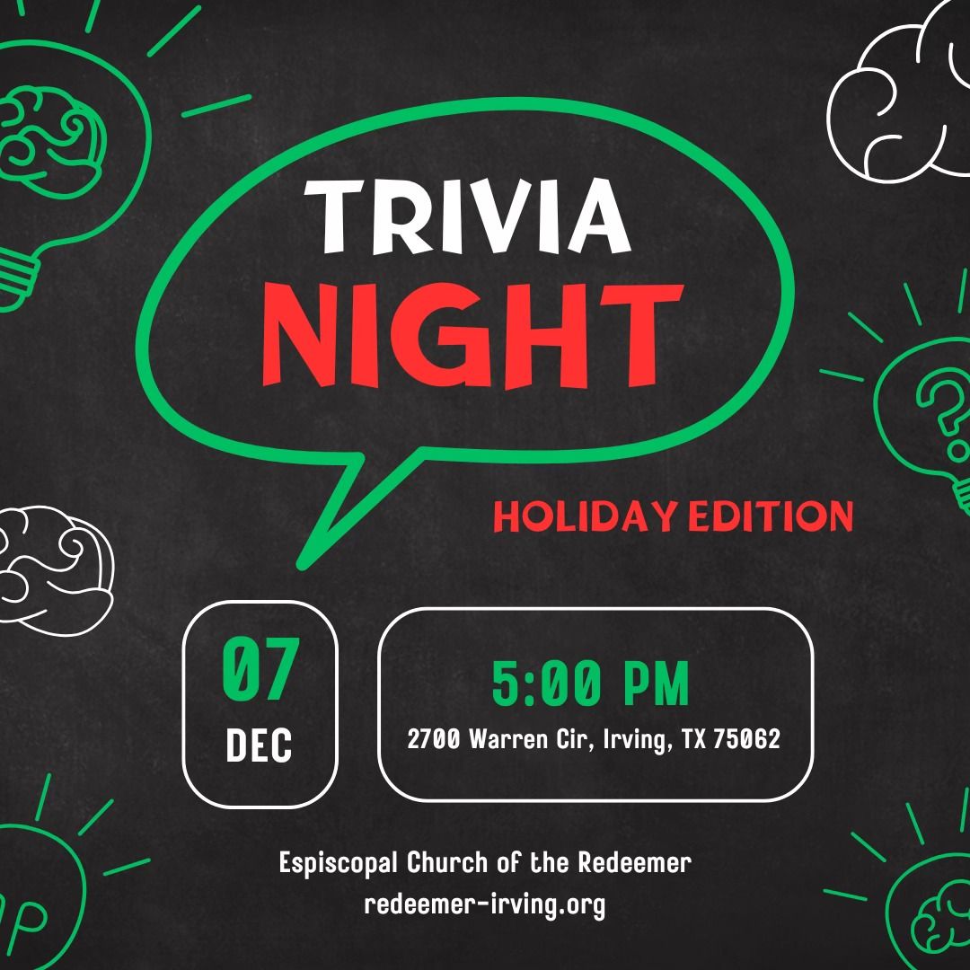 Trivia Night: Holiday Edition!