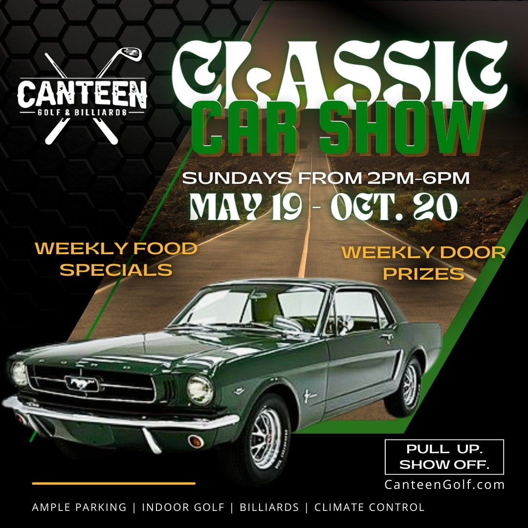 Canteen's Classic Car Show