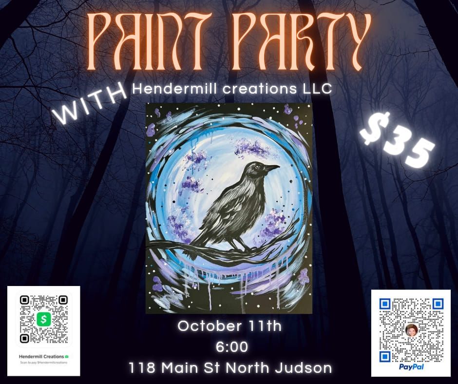 Paint party with Hendermill creations 