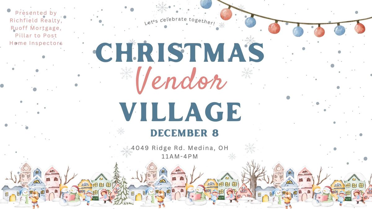 Christmas Vendor Village