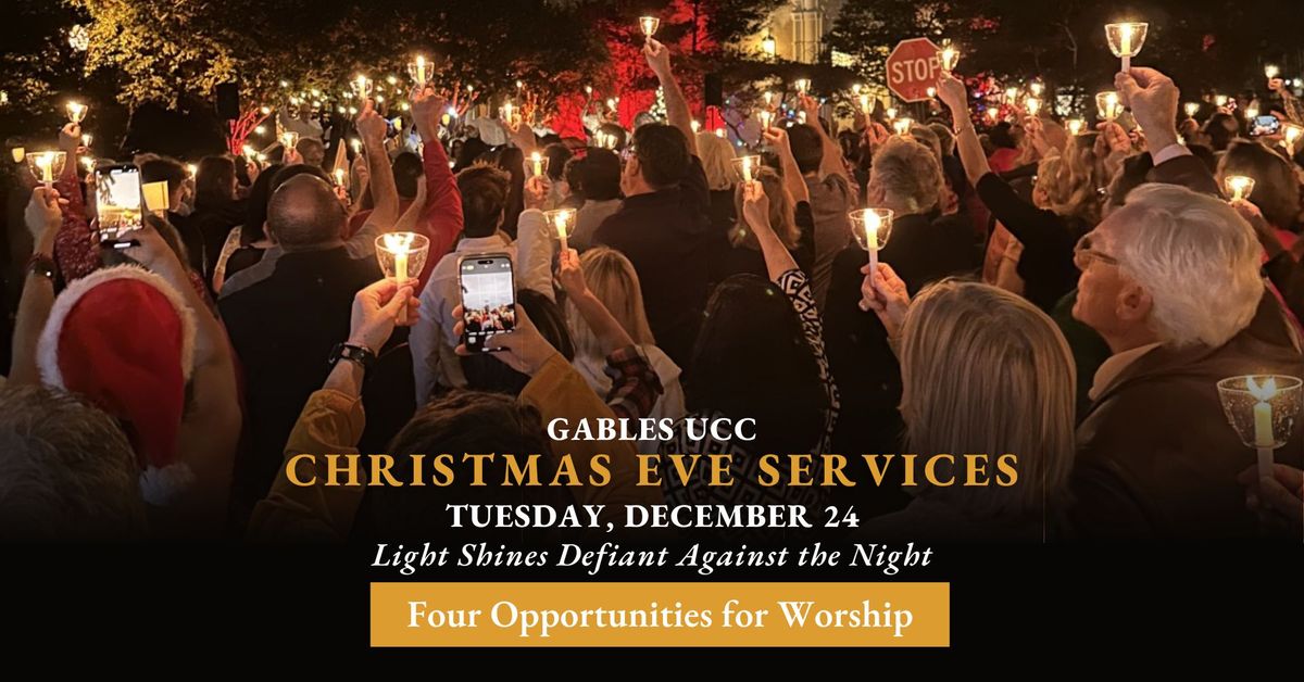 Christmas Eve Worship at Gables UCC