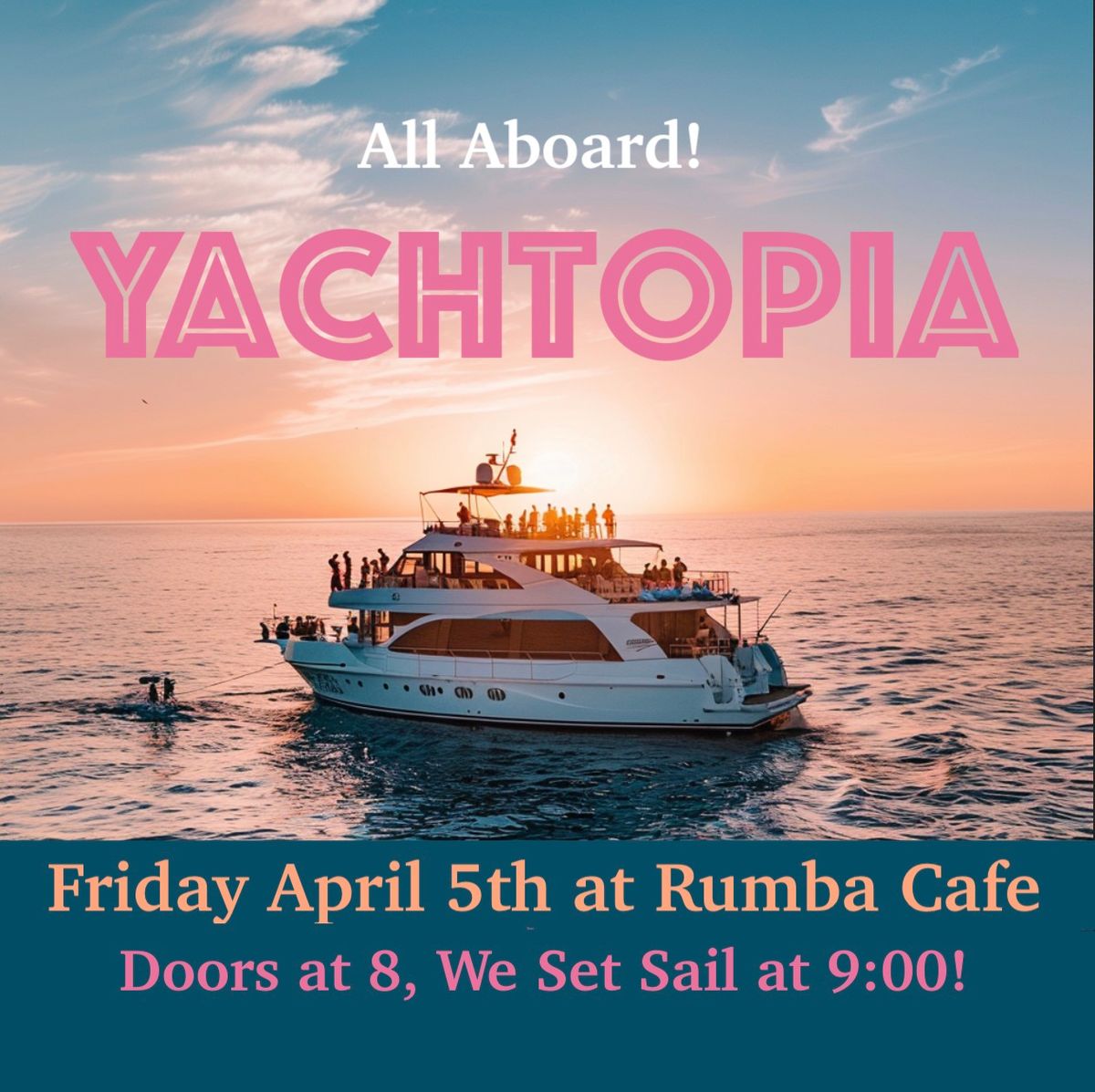 First Friday Yacht Rock Party at Rumba Cafe