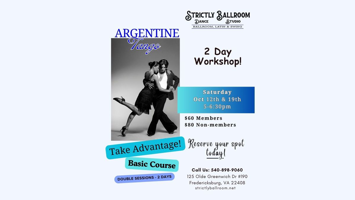 Argentine Tango Workshop