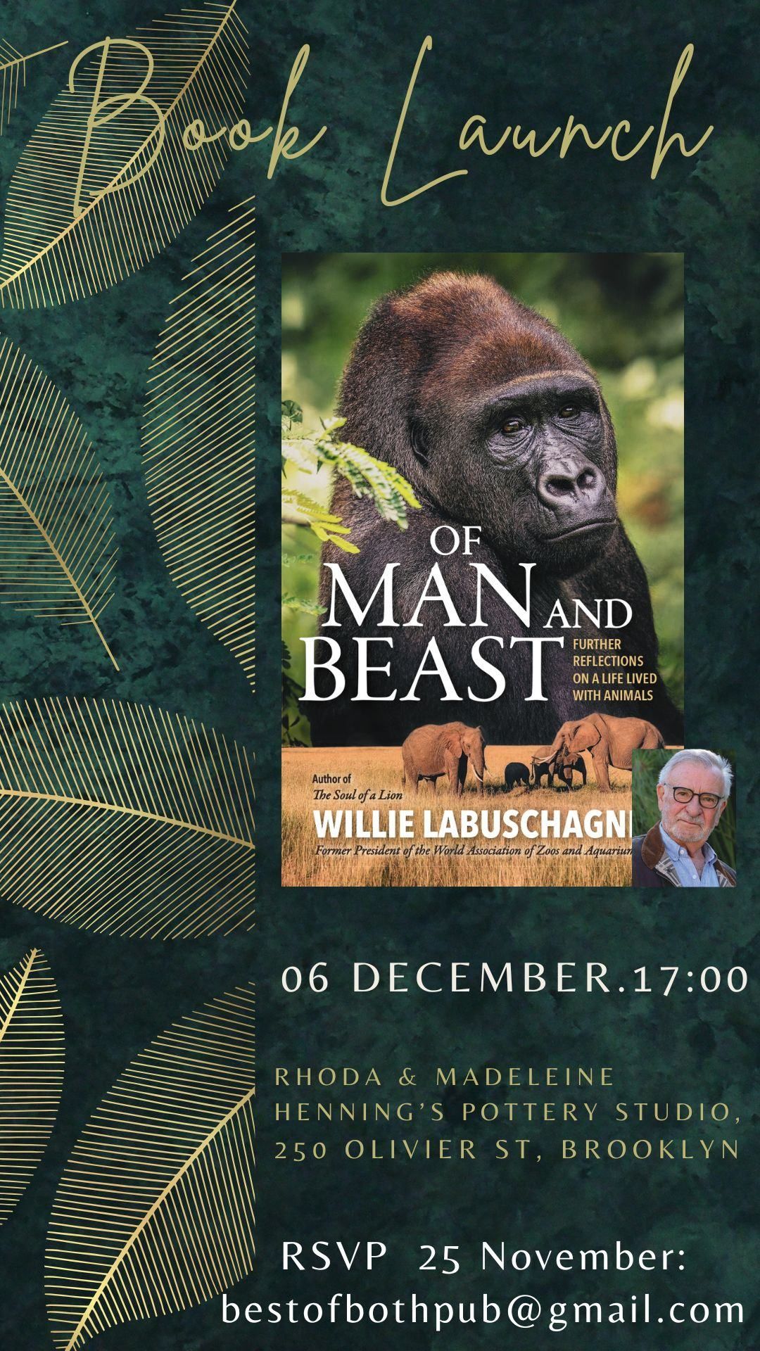 Book Launch: Of Man and Beast