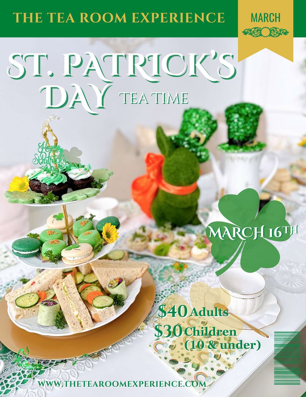 ST. PATRICK'S DAY TEA TIME