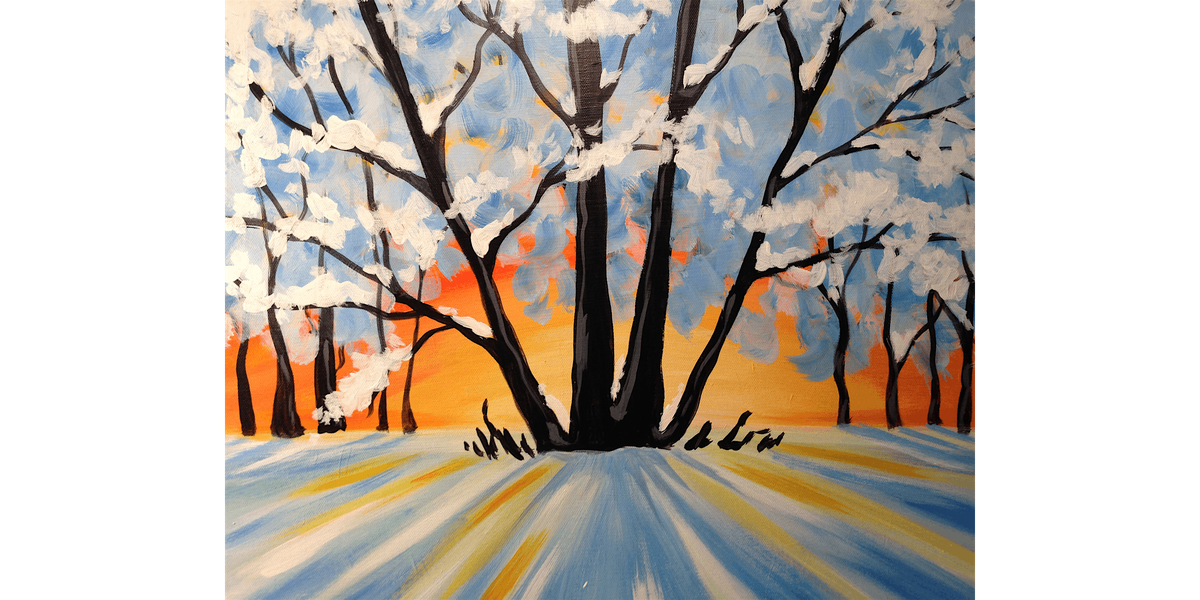 Winter Daybreak  - Paint and Sip in Boston | Classpop!\u2122