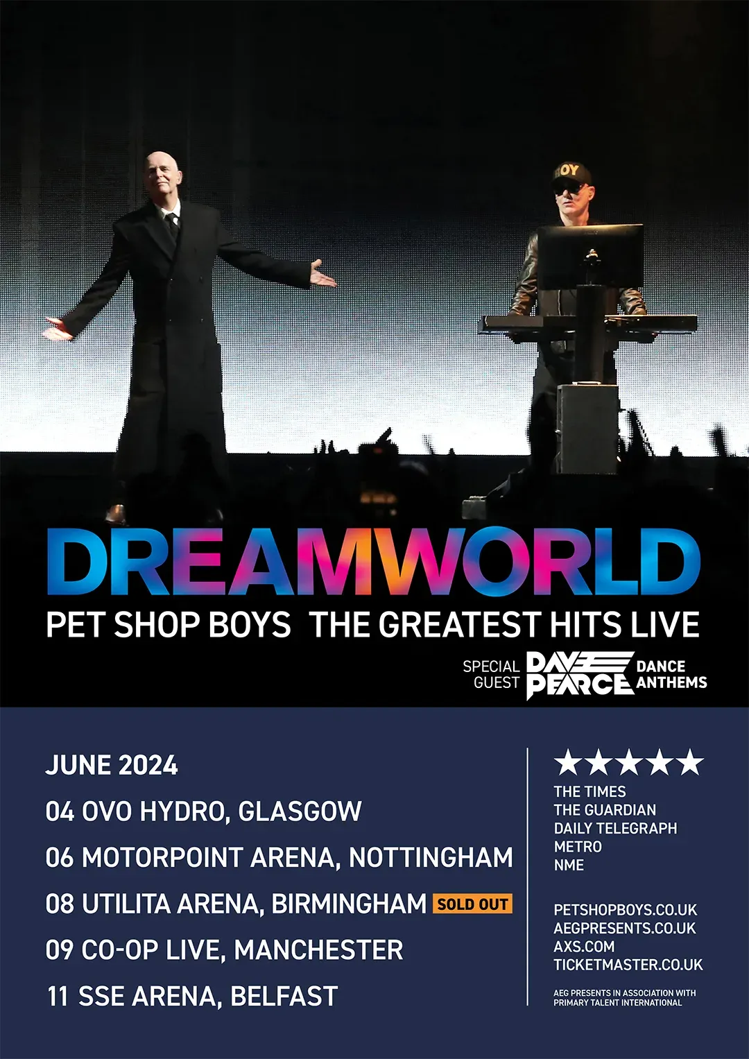 Pet Shop Boys at Warwick Castle