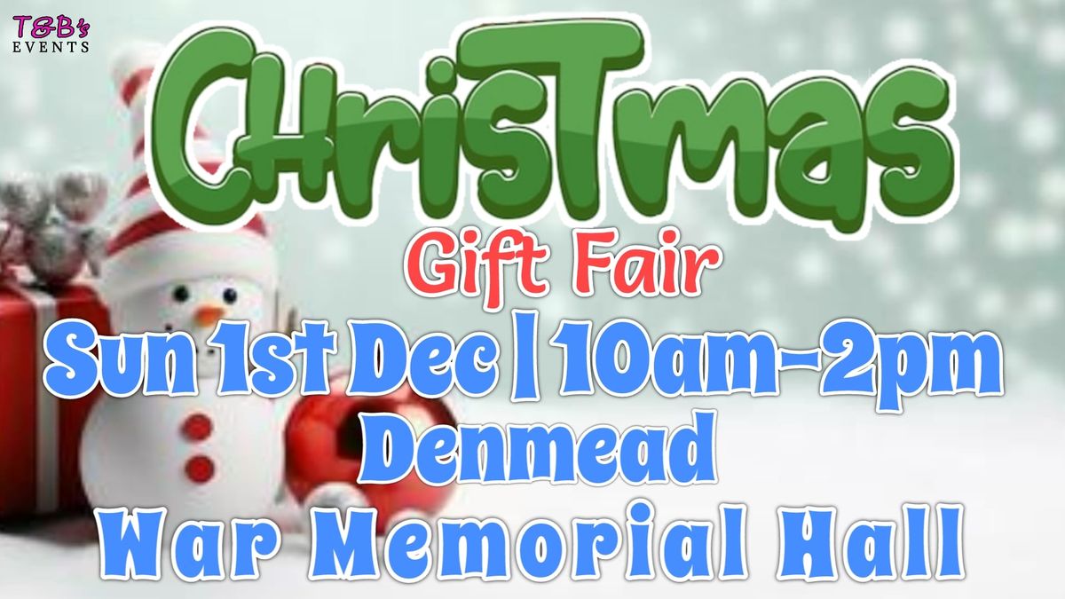 T&B's Christmas Gift Fair -Denmead 