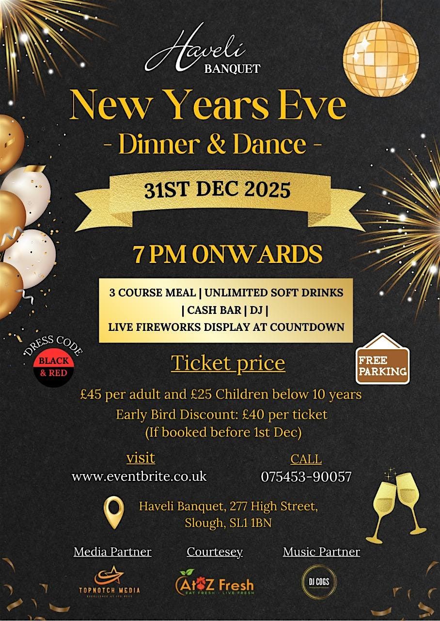 New Year's Eve Dinner and Dance