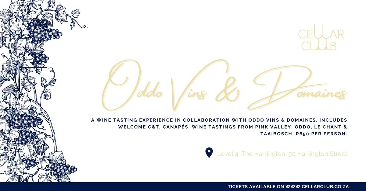 A Night With Oddo Vins & Domaines