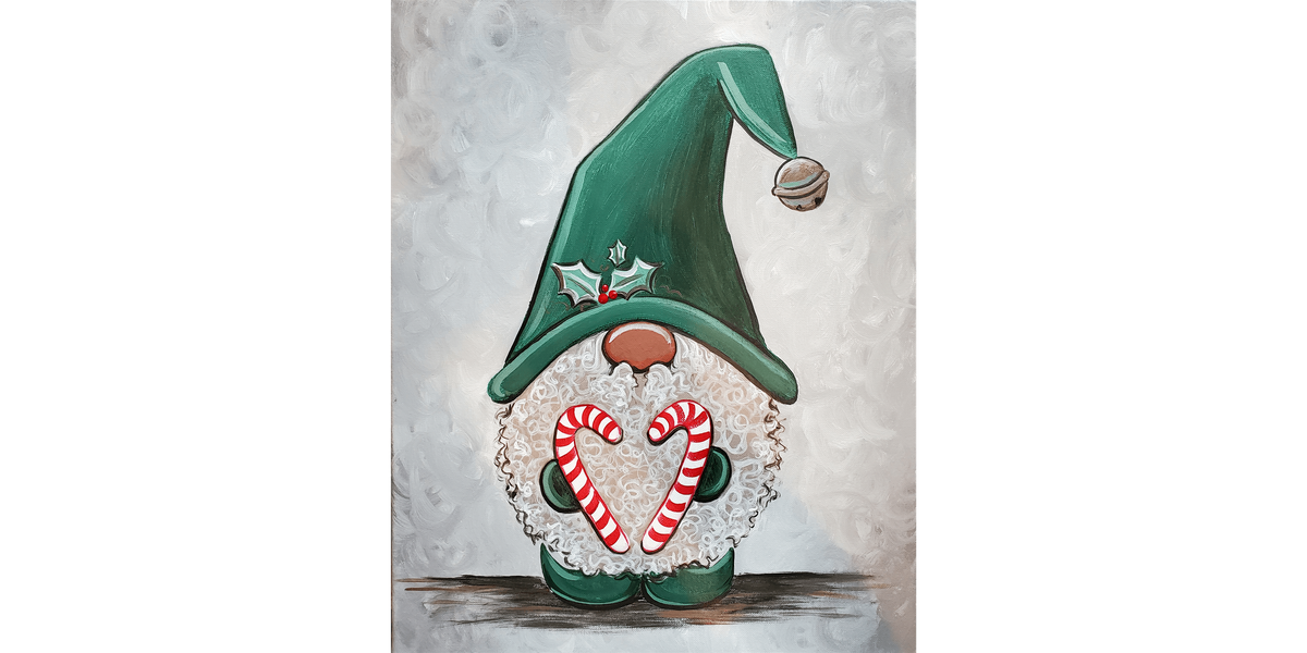 Candy Cane Gnome - Paint and Sip in Fishkill | Classpop!\u2122