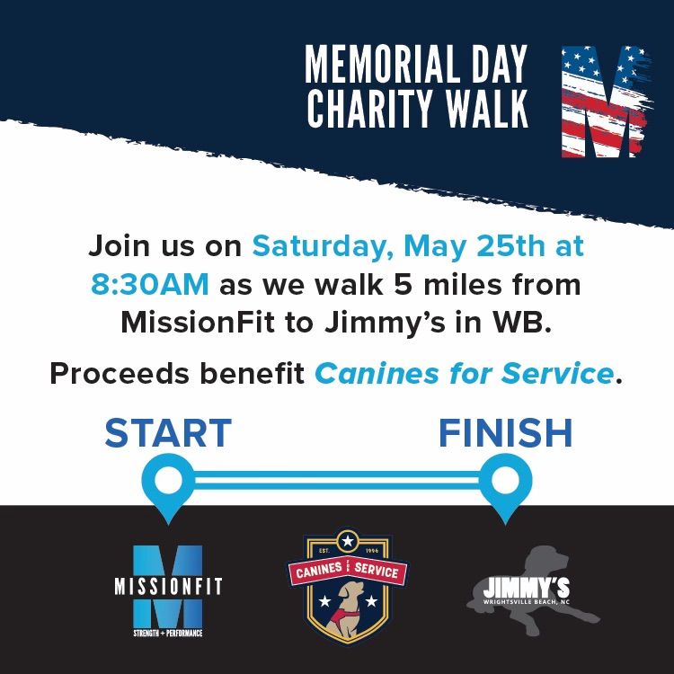 2nd Annual MissionFit Memorial Day March