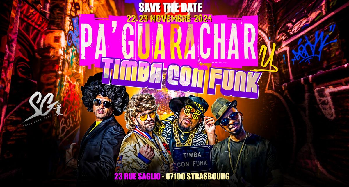 TIMBA CON FUNK STRASBOURG 22-23 NOVEMBRE 2024