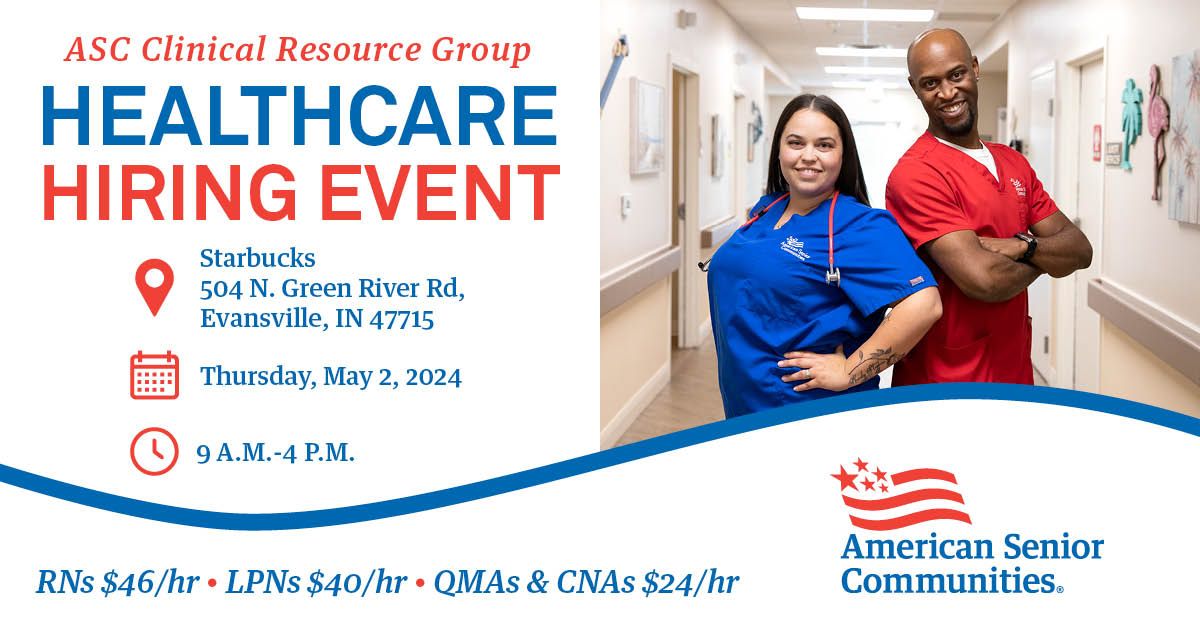 Evansville, IN: CRG Healthcare Hiring Event