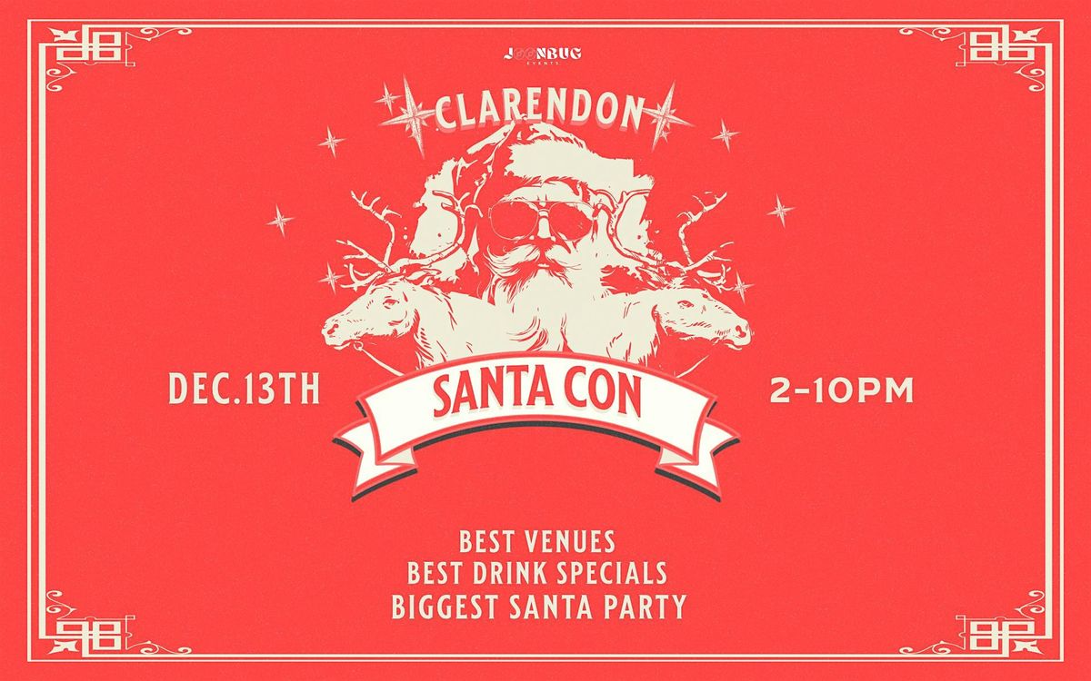 Santacon Bar Crawl - Clarendon