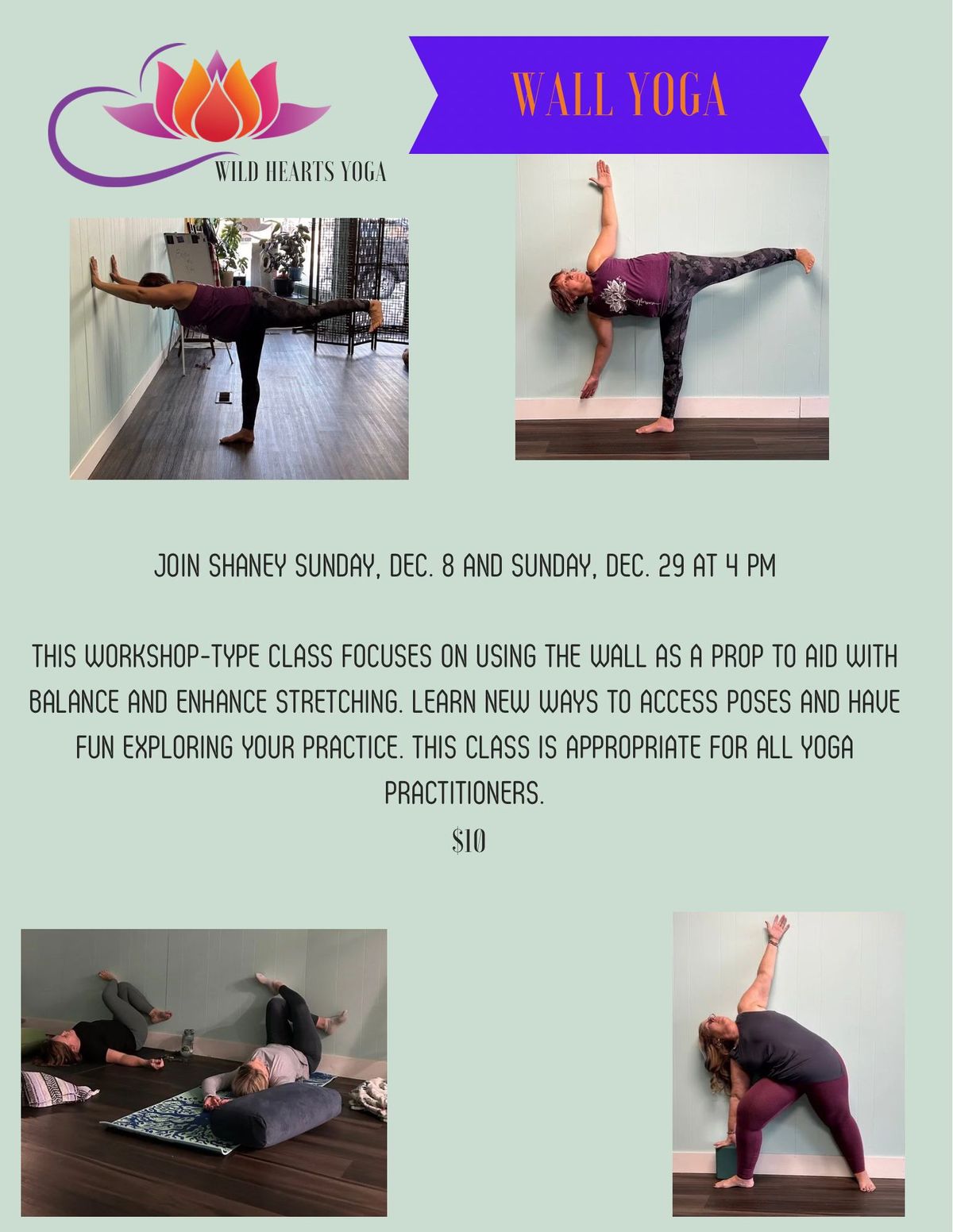 Wall Yoga Workshop