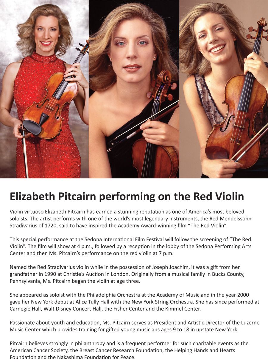 The Red Violin in Concert at Eastman Theatre
