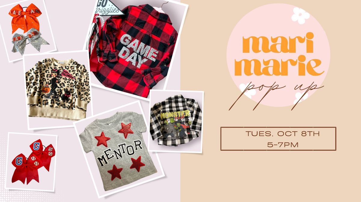 Mari Marie - A Pop Up Event