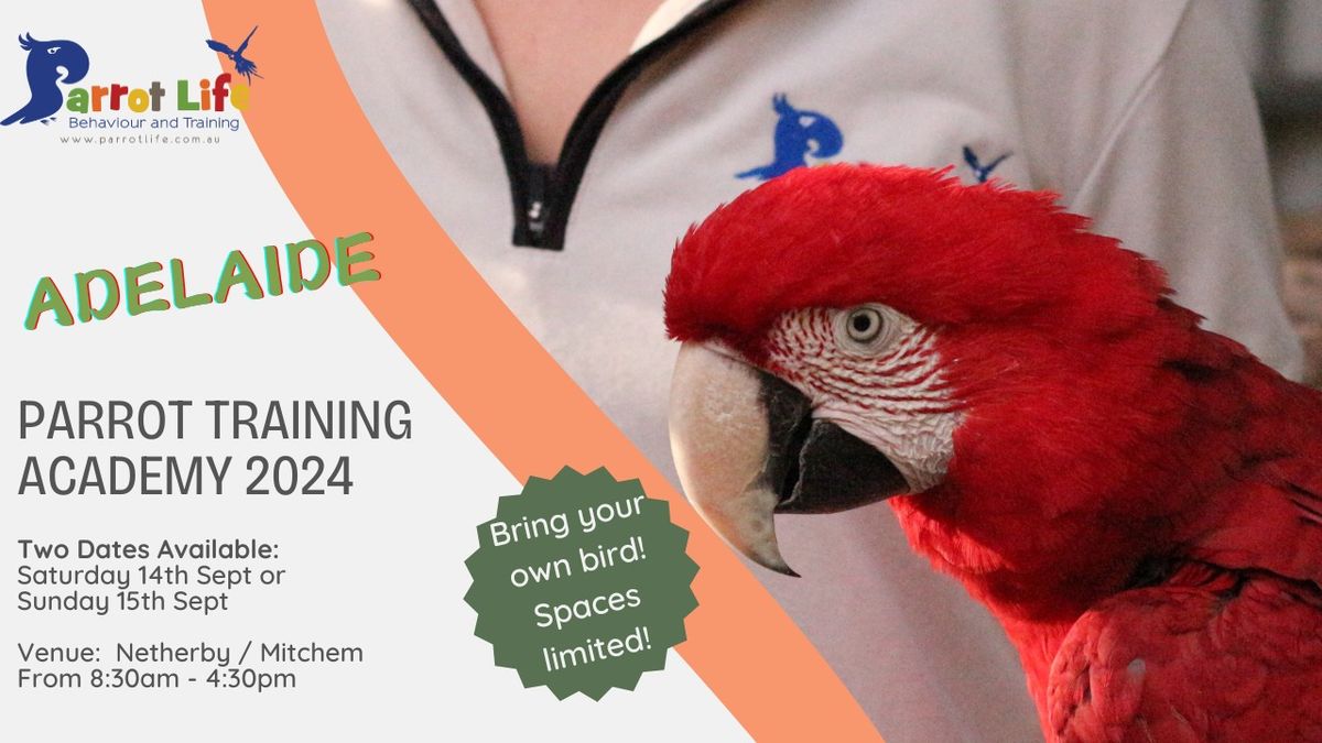 Parrot Training Academy 101 - Adelaide
