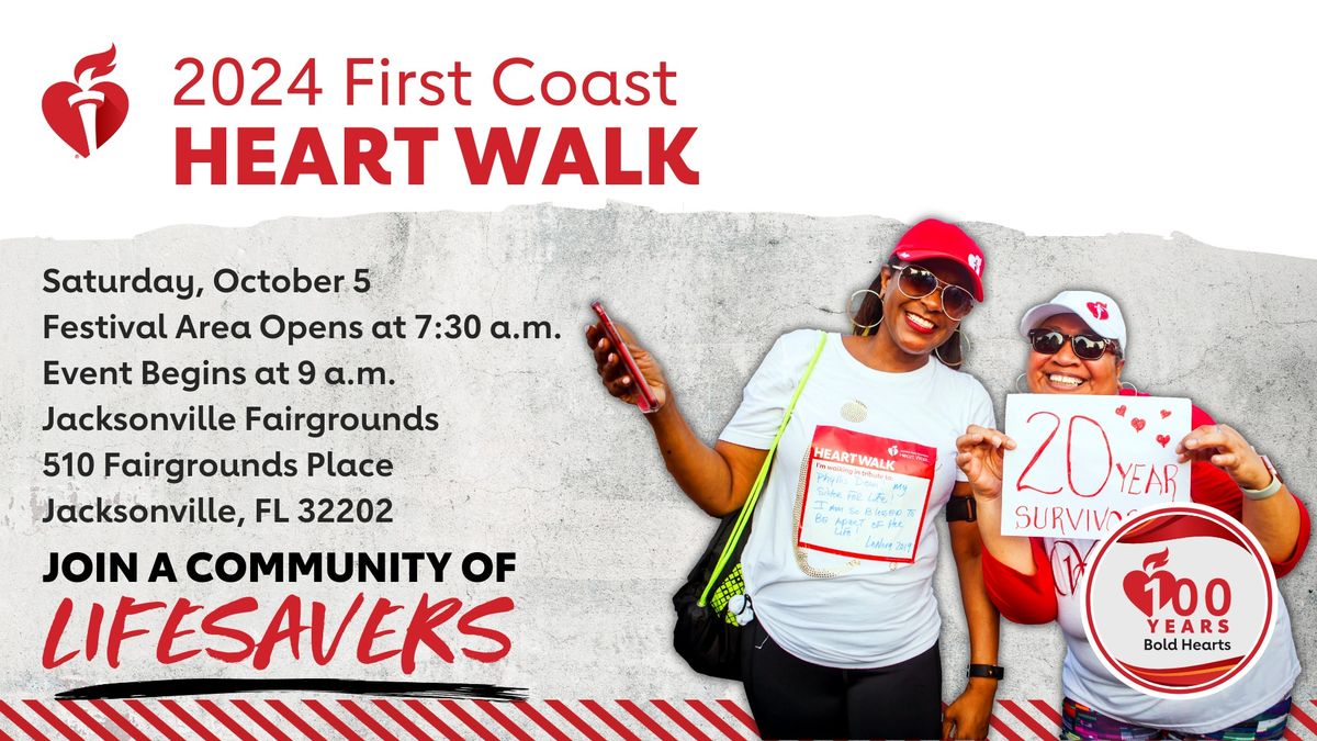 2024 First Coast Heart Walk