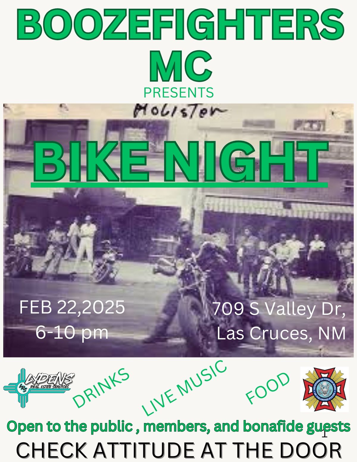 Boozefighters Bike Night