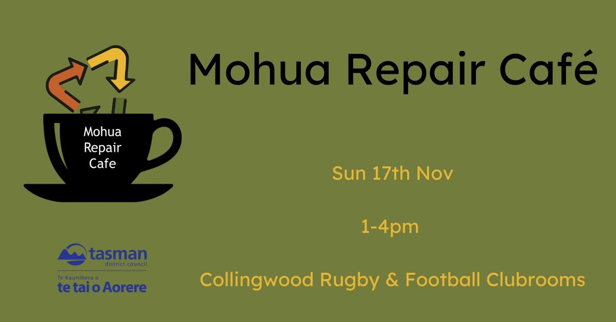 Mohua Repair Cafe