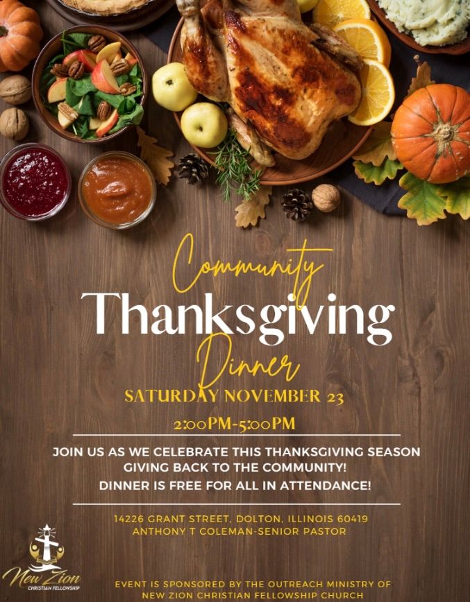 Thanksgiving Dinner Giveaway