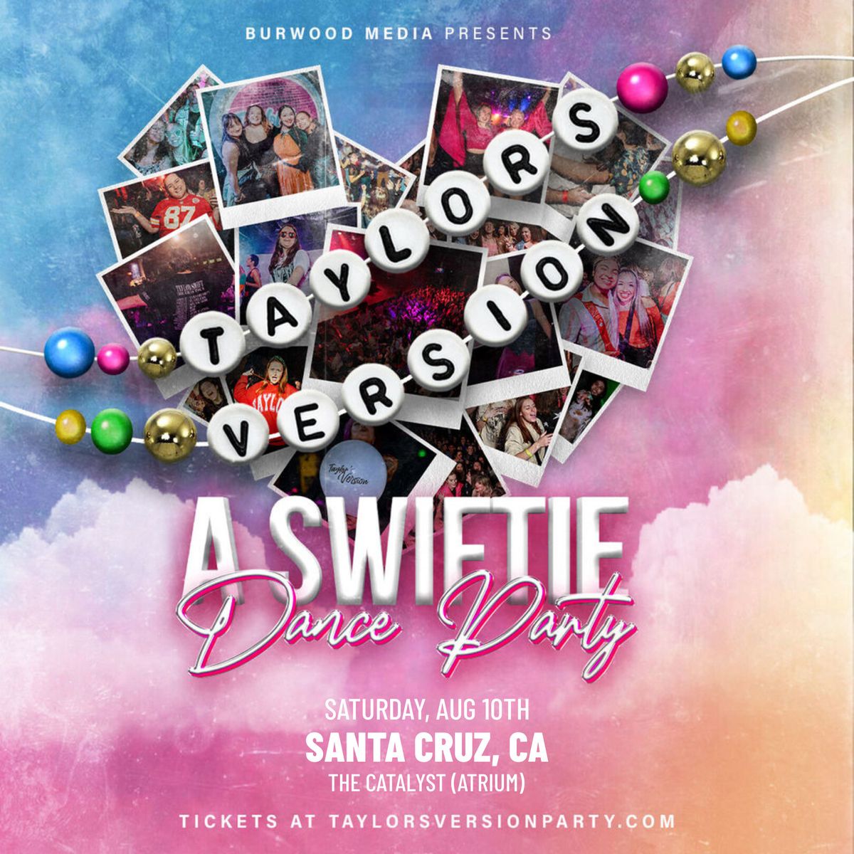 Taylor's Version: A Swiftie Dance Party Live at The Catalyst, Santa Cruz 