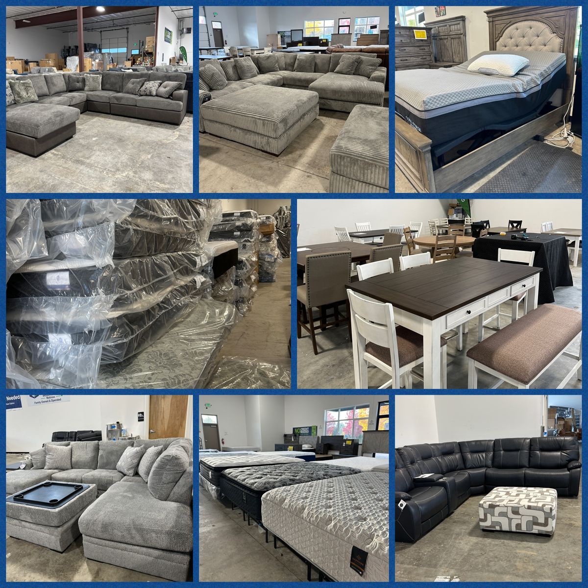 HOLIDAY MATTRESS AND FURNITURE BLOWOUT! Up to 70% off retail stores!