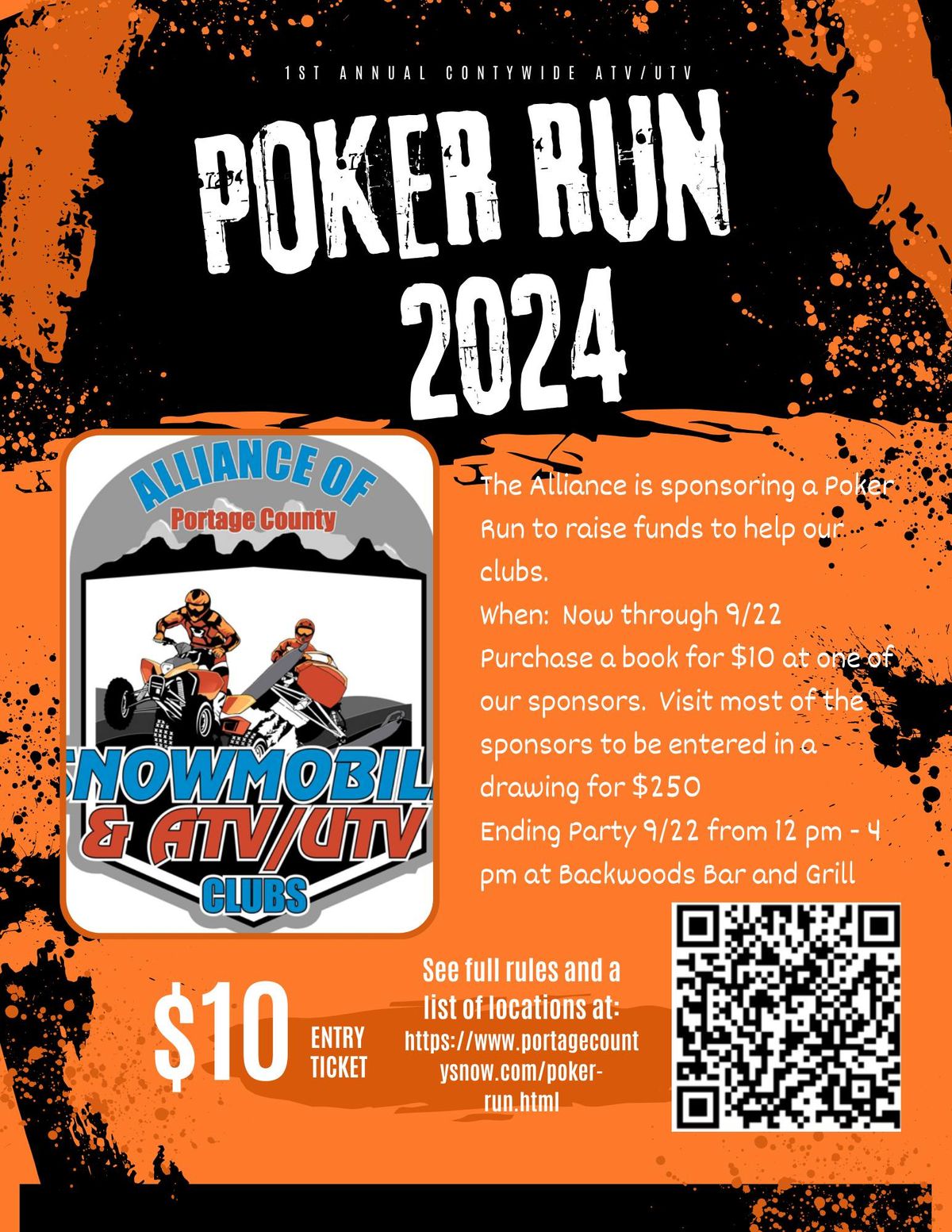 Countywide Poker Run Party