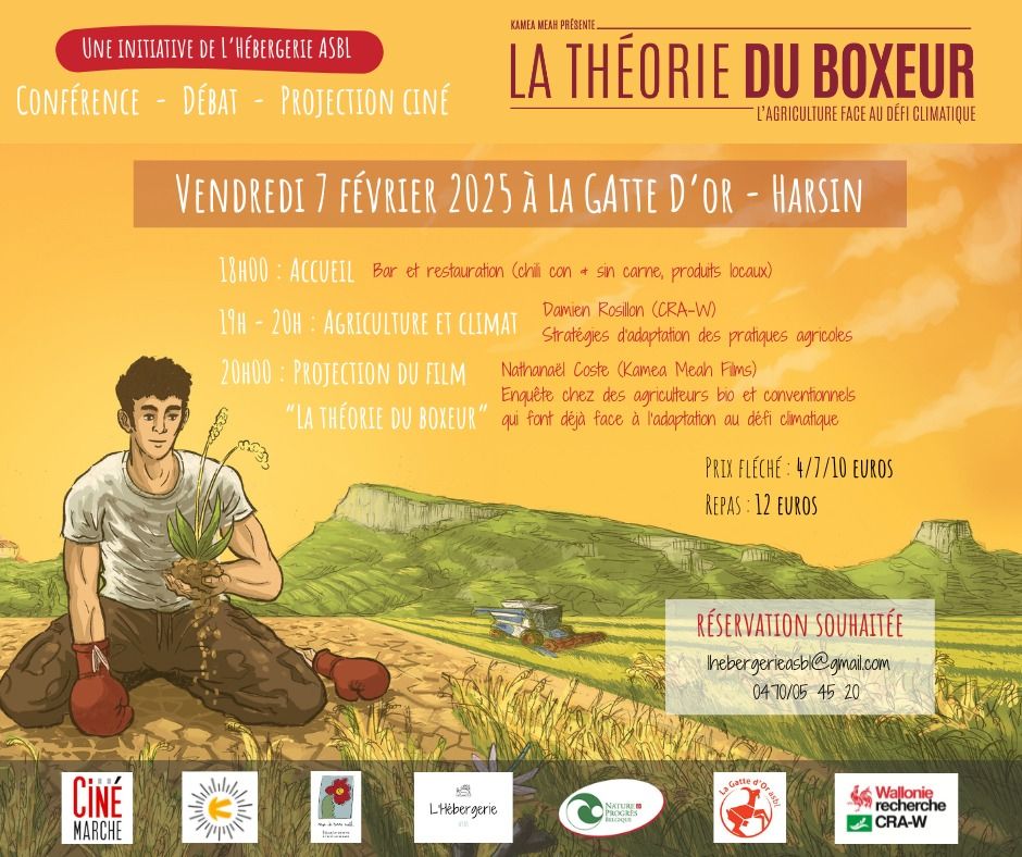 Cin\u00e9d\u00e9bat - La Th\u00e9orie du Boxeur : l'agriculture face au d\u00e9fi climatique