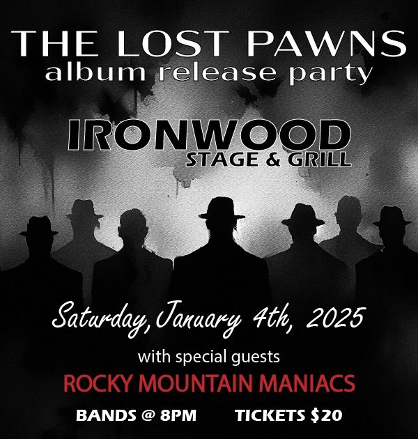 The Lost Pawns Album Release Party!! \ud83c\udf89 