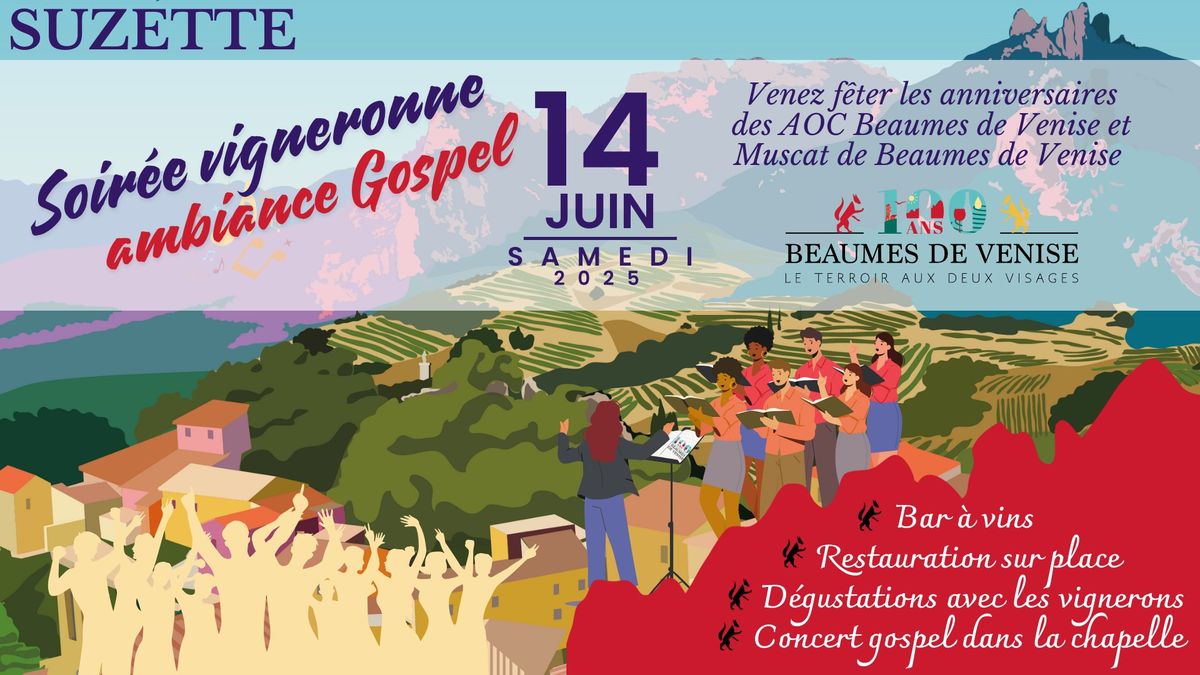 Soir\u00e9e Vigneronne Ambiance Gospel