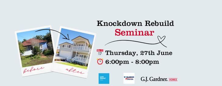 Knockdown Rebuild Seminar