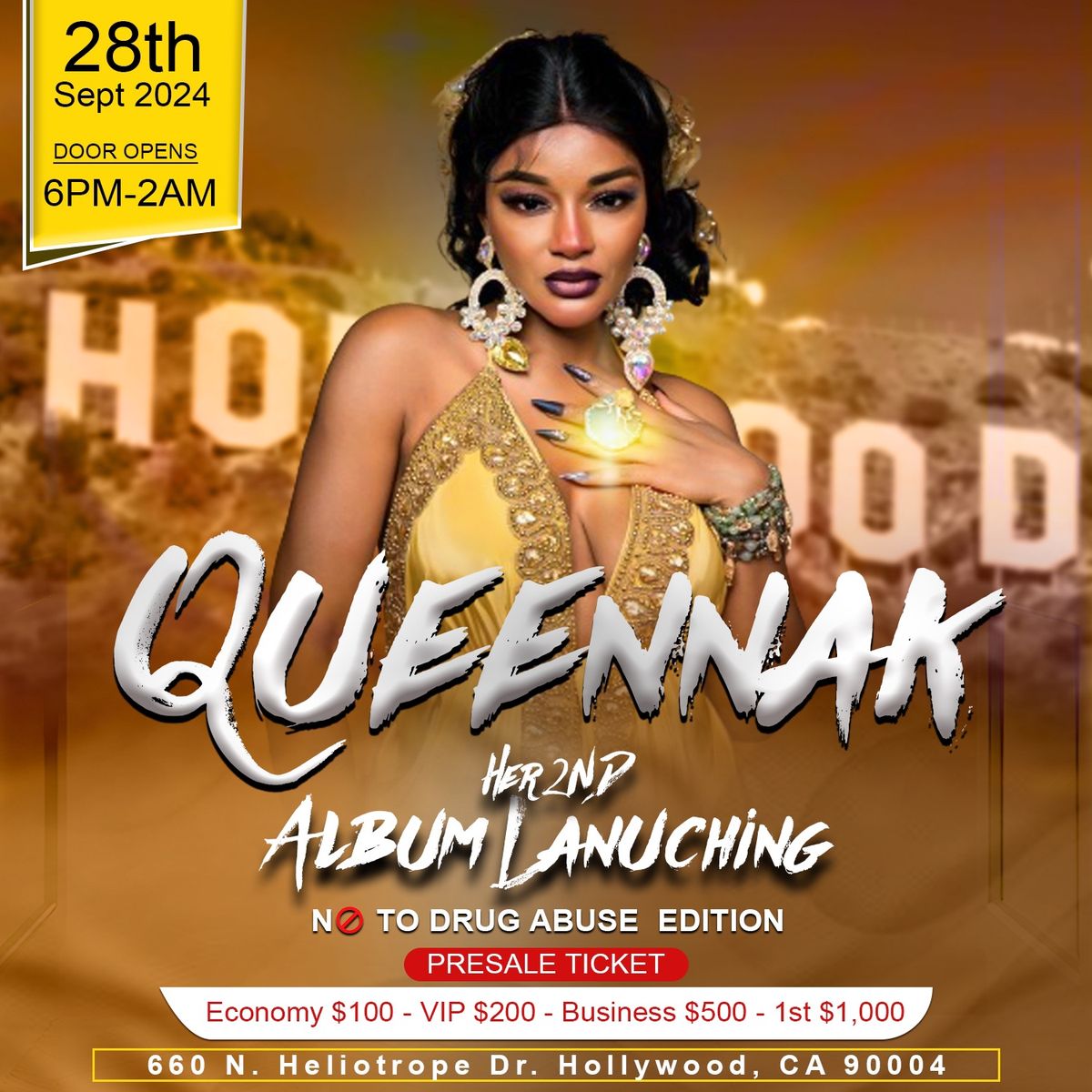 QueenNAK 2nd Album Laughing in Hollywood 