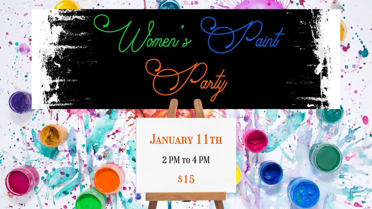 Women's Paint Party