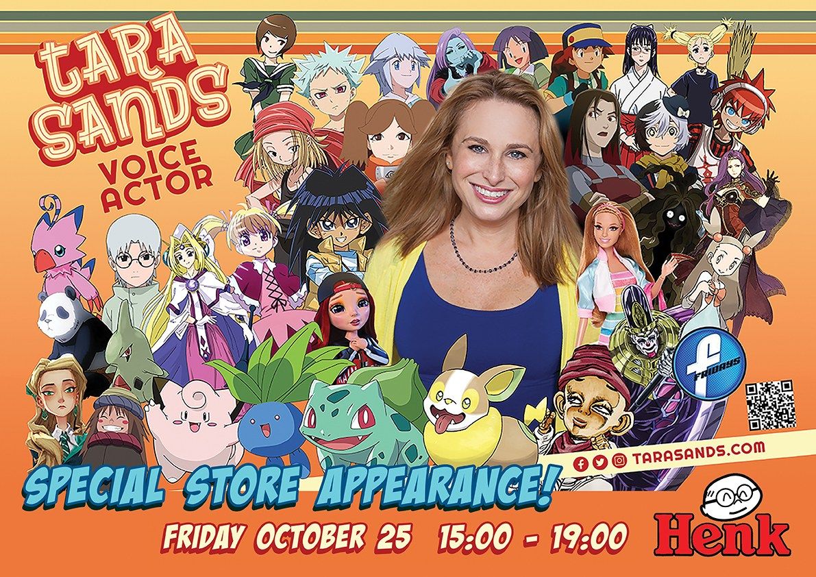 TARA SANDS at Henk Comics Amsterdam!