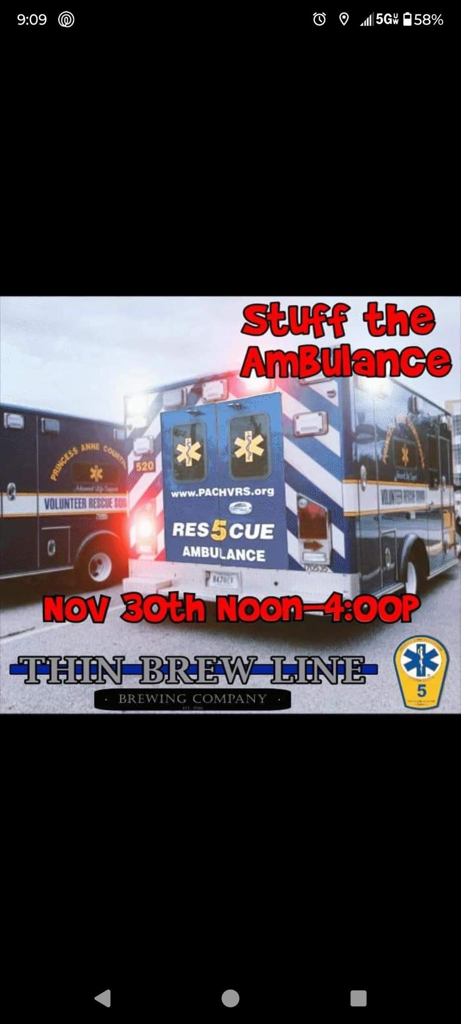 Ride To Stuff The Ambulance 