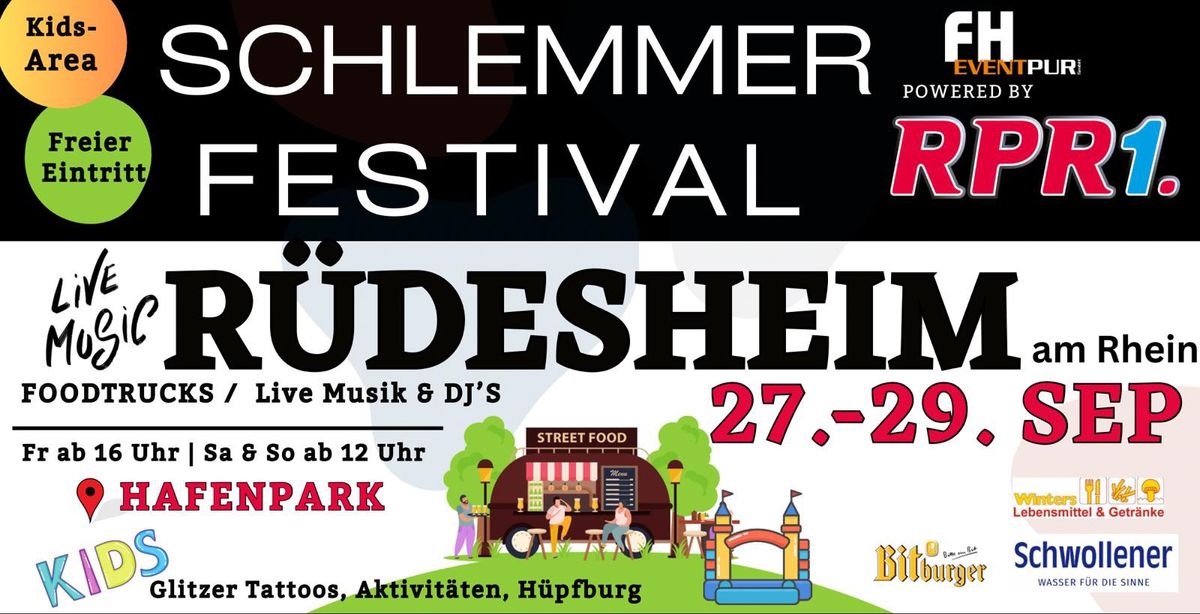 Schlemmer Festival R\u00fcdesheim am Rhein - Street Food 