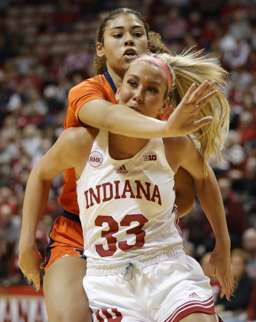 Illinois Fighting Illini at Indiana Hoosiers Womens Basketball at Simon Skjodt Assembly Hall