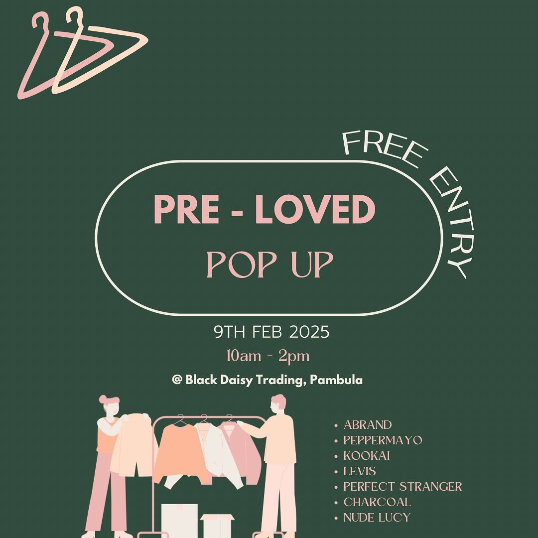 Pre-Loved Clothing Pop Up