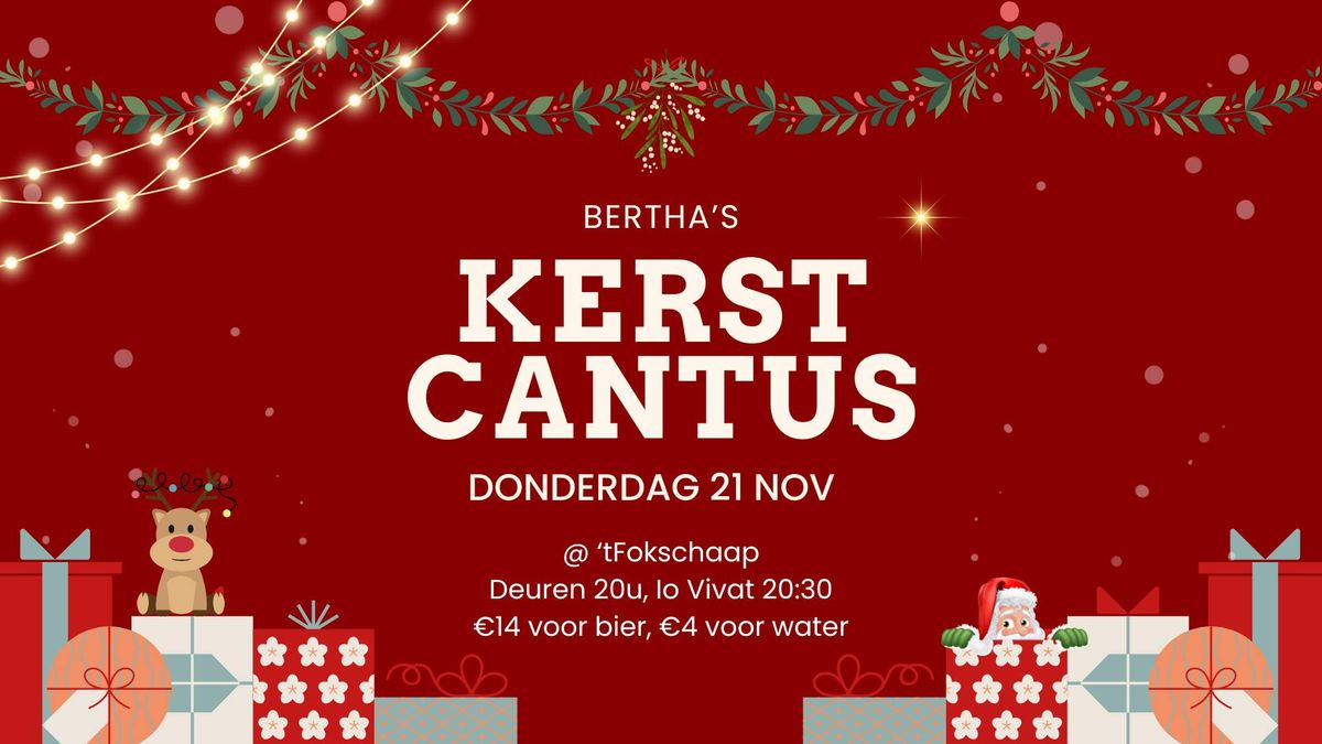 Bertha Kerstcantus