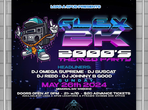 Flex 2K: DJ Omega Supreme + DJ Buscat + DJ Redd + DJ Johnny B Good | Pyramid Scheme 5\/26