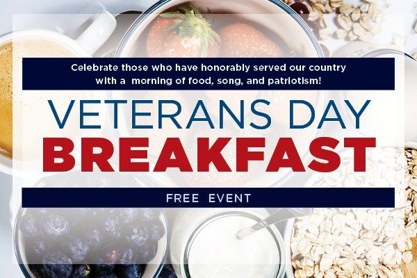 Veterans Day Breakfast | FREE