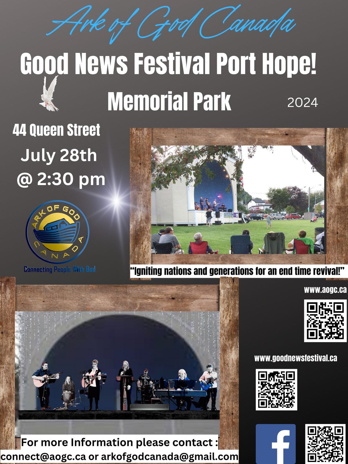 Good News Festival Port Hope!!! 